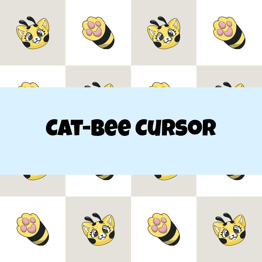 Preview Cat-Bee cursor custom cursor pack
